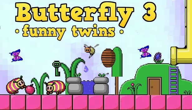 蝴蝶3:搞笑双胞胎(Butterfly 3. Funny Twins.) 游戏封面