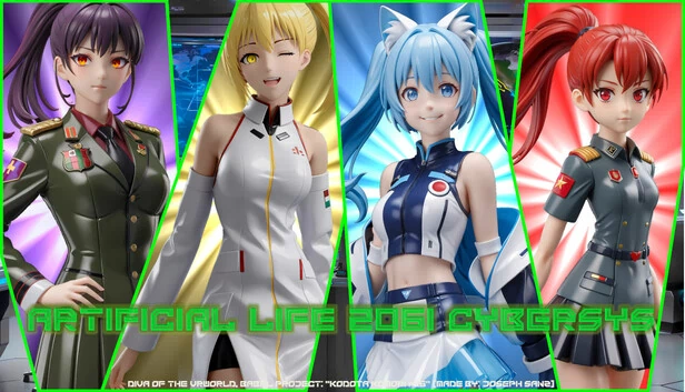 Artificial Life 2061: Cybersys - Diva Of The VRworld, Babel Project: "Kodota Komori 1416" [Made by: Joseph Sanz] 游戏封面