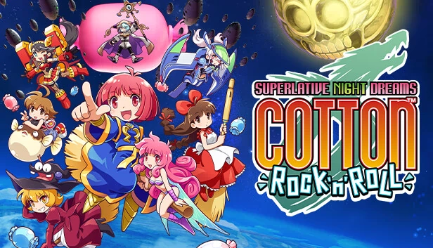 棉花小魔女 Rock'n'Roll -SUPERLATIVE NIGHT DREAMS-（COTTOn Rock'n'Roll -SUPERLATIVE NIGHT DREAMS-） 游戏封面