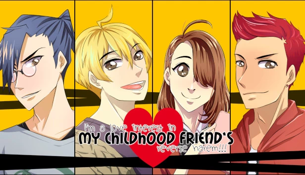 我是青梅竹马的逆后宫恋爱对象！！！（I'm a love interest in my childhood friend's reverse harem!!!） 游戏封面