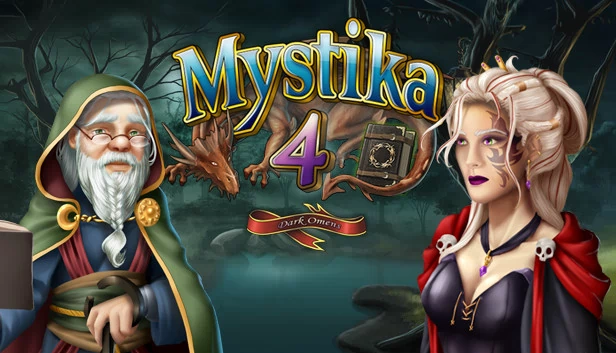 神秘时代4：黑暗预兆（Mystika 4 : Dark Omens） 游戏封面