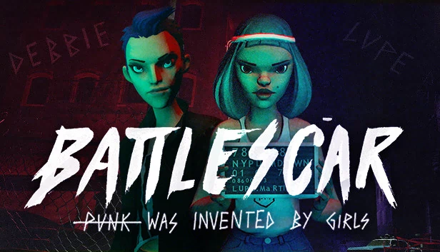战斗伤痕：朋克由女孩发明（BATTLESCAR: Punk Was Invented By Girls） 游戏封面