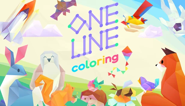 一笔填色（One Line Coloring） 游戏封面
