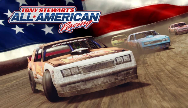 托尼·斯图尔特的全美赛车（Tony Stewart's All-American Racing） 游戏封面