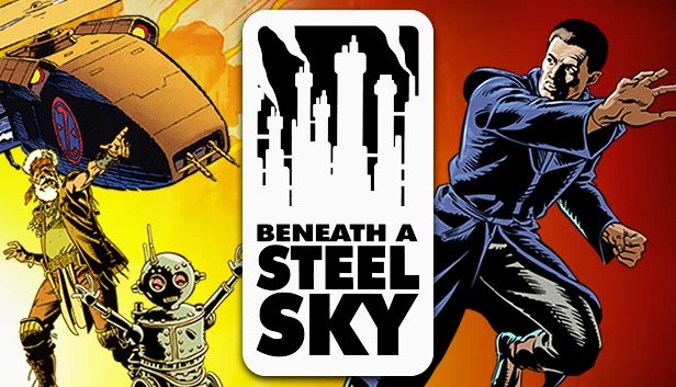 钢铁天空下 (1994)（Beneath a Steel Sky (1994)） 游戏封面