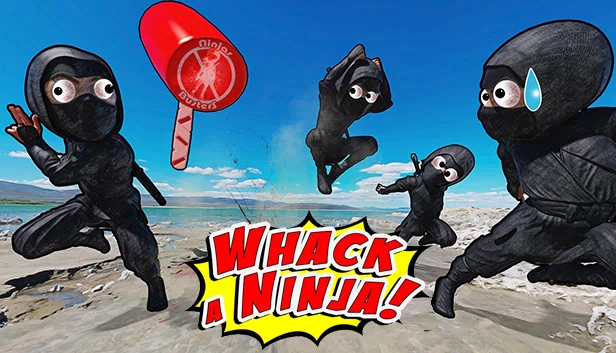 忍者克星：打地鼠式忍者（Ninjas Busters: Whack A Ninja） 游戏封面