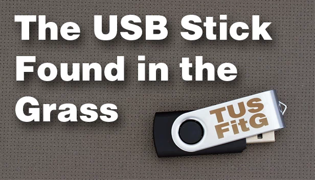草地里的U盘(The USB Stick Found in the Grass) 游戏封面