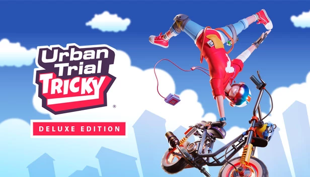 都市特技摩托：棘手版 豪华版（Urban Trial Tricky™ Deluxe Edition） 游戏封面