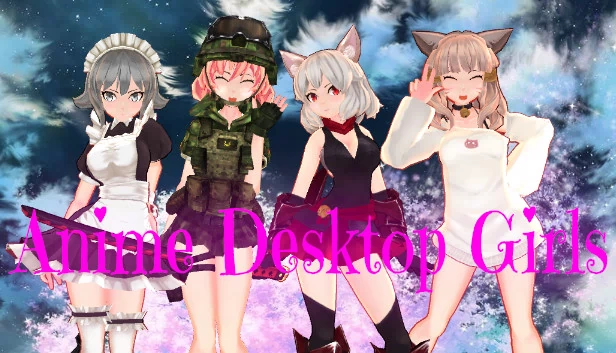 动漫桌面少女（Anime Desktop Girls） 游戏封面