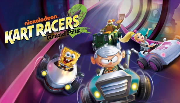 尼克频道卡丁车赛车手2：大奖赛（Nickelodeon Kart Racers 2: Grand Prix） 游戏封面