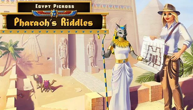 埃及数织：法老的谜题（Egypt Picross Pharaohs Riddles） 游戏封面