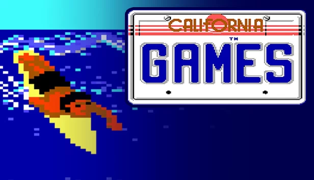 加州运动会 (C64/DOS/Atari/Lynx/NES/SMS/Genesis)（California Games (C64/DOS/Atari/Lynx/NES/SMS/Genesis)） 游戏封面