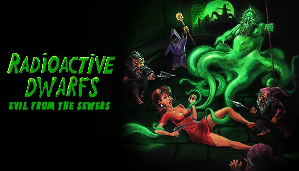 放射性矮人：下水道之恶（Radioactive Dwarfs: Evil From The Sewers） 游戏封面