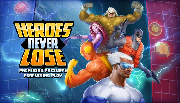 Heroes Never Lose: Professor Puzzler's Perplexing Ploy 游戏封面