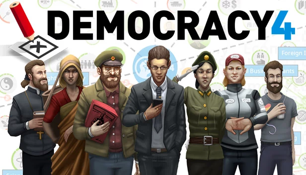 民主制度4（Democracy 4） 游戏封面