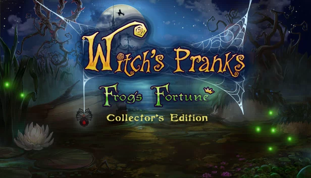 女巫的恶作剧：青蛙王子的命运 收藏版（Witch's Pranks: Frog's Fortune Collector's Edition） 游戏封面