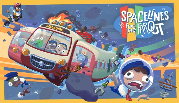 太空航班（Spacelines from the Far Out） 游戏封面