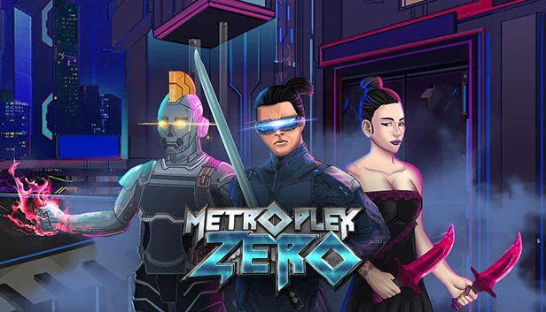 都市丛零: 科幻卡牌对战（Metroplex Zero: Sci-Fi Card Battler） 游戏封面