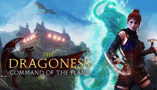 龙女：烈焰统御（The Dragoness: Command of the Flame） 游戏封面