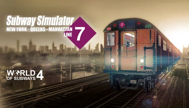 地铁世界第四辑:纽约线7(World of Subways 4 – New York Line 7) 游戏封面