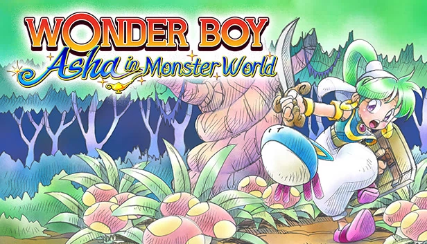 神奇男孩:阿莎与怪物世界(Wonder Boy: Asha in Monster World) 游戏封面