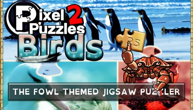 像素拼图2：鸟类（Pixel Puzzles 2: Birds） 游戏封面