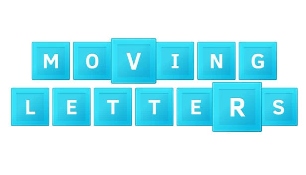 移动字母（Moving Letters） 游戏封面
