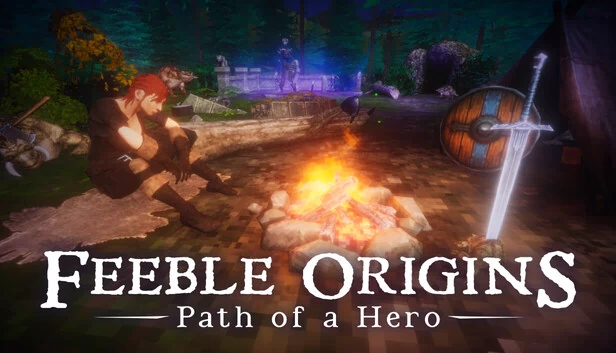 Feeble Origins: 英雄之路（Feeble Origins: Path of a Hero） 游戏封面