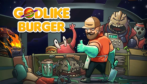 宇宙汉堡王（Godlike Burger） 游戏封面