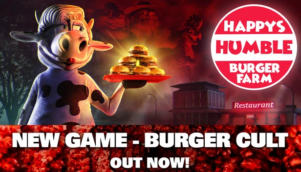 开心小汉堡庄餐馆（Happy's Humble Burger Farm） 游戏封面