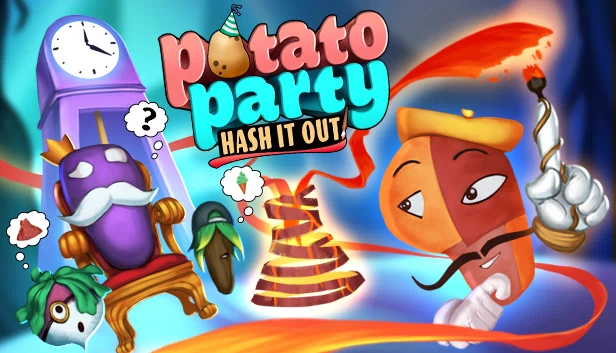 土豆派对：哈希对决（Potato Party: Hash It Out） 游戏封面