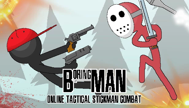 无聊人 - 在线战术火柴人战斗（Boring Man - Online Tactical Stickman Combat） 游戏封面