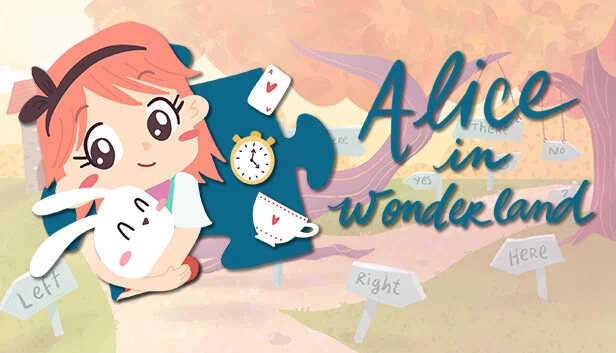 爱丽丝梦游仙境 - 拼图故事（Alice in Wonderland - a jigsaw puzzle tale） 游戏封面
