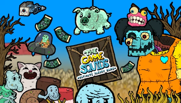 鱿鱼游戏：终极恶搞游戏（The Game of Squids: Ultimate Parody Game） 游戏封面