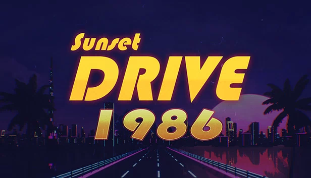 日落飞车 1986（Sunset Drive 1986） 游戏封面