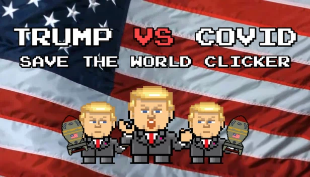 特朗普对战新冠：拯救世界点击器（Trump VS Covid: Save The World Clicker） 游戏封面