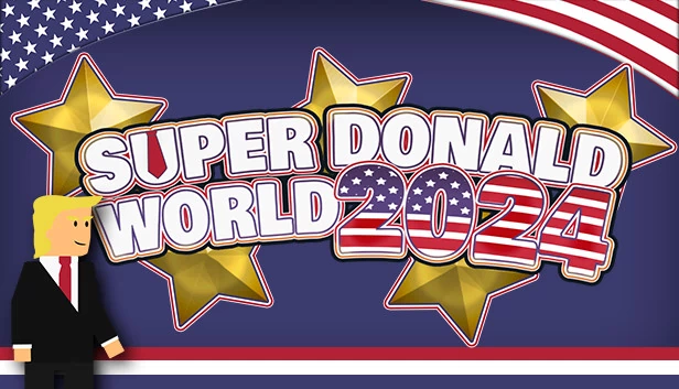 超级唐纳德世界 2024 🦅(Super Donald World 2024 🦅) 游戏封面
