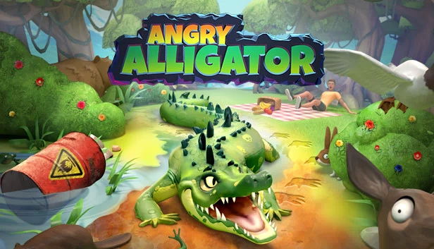 愤怒的短吻鳄（Angry Alligator） 游戏封面