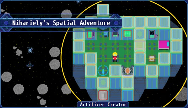 尼哈里利的空间冒险（Nihariely’s Spatial Adventure） 游戏封面