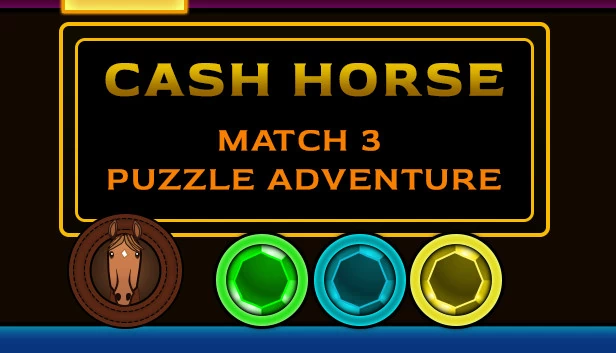 现金马 - 三消益智冒险（Cash Horse - Match 3 Puzzle Adventure） 游戏封面