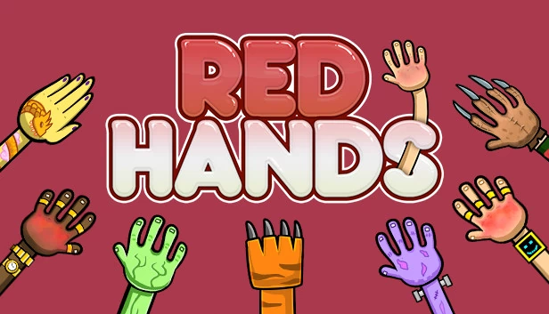 红手 – 双玩家游戏(Red Hands – 2-Player Game) 游戏封面