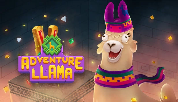 冒险羊驼（Adventure Llama） 游戏封面