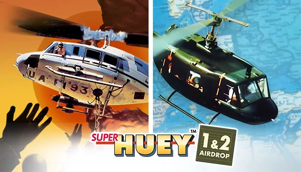 超级休伊™ 1 & 2 空投（Super Huey™ 1 & 2 Airdrop） 游戏封面