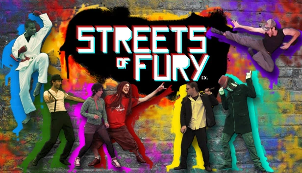狂怒街道 EX（Streets of Fury EX） 游戏封面