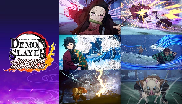 鬼灭之刃火之神血风谭（Demon Slayer -Kimetsu no Yaiba- The Hinokami Chronicles） 游戏封面