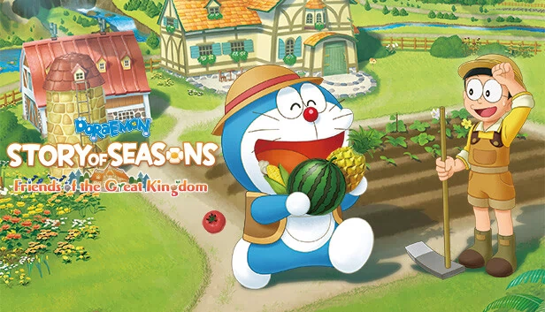 哆啦A梦 牧场物语：自然王国和大家的友情（DORAEMON STORY OF SEASONS: Friends of the Great Kingdom） 游戏封面