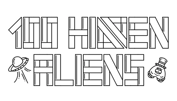 100个隐藏外星人（100 hidden aliens） 游戏封面