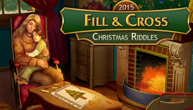 填字与交叉：圣诞谜语（Fill And Cross Christmas Riddles） 游戏封面