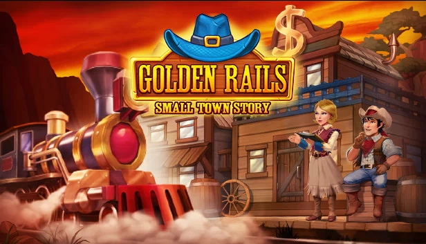 金轨：小镇故事（Golden Rails: Small Town Story） 游戏封面