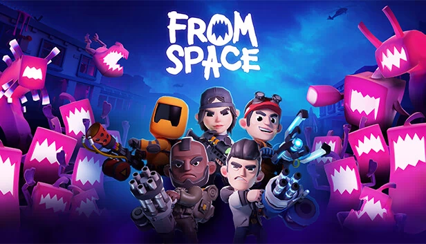 霓虹入侵者（From Space） 游戏封面